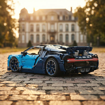 Auto sportiva blu Chirone - Immagine 19