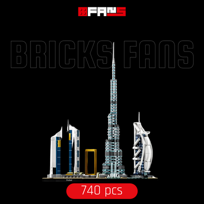Paris City Skyline (649 pcs) - Bricks Fans official cover