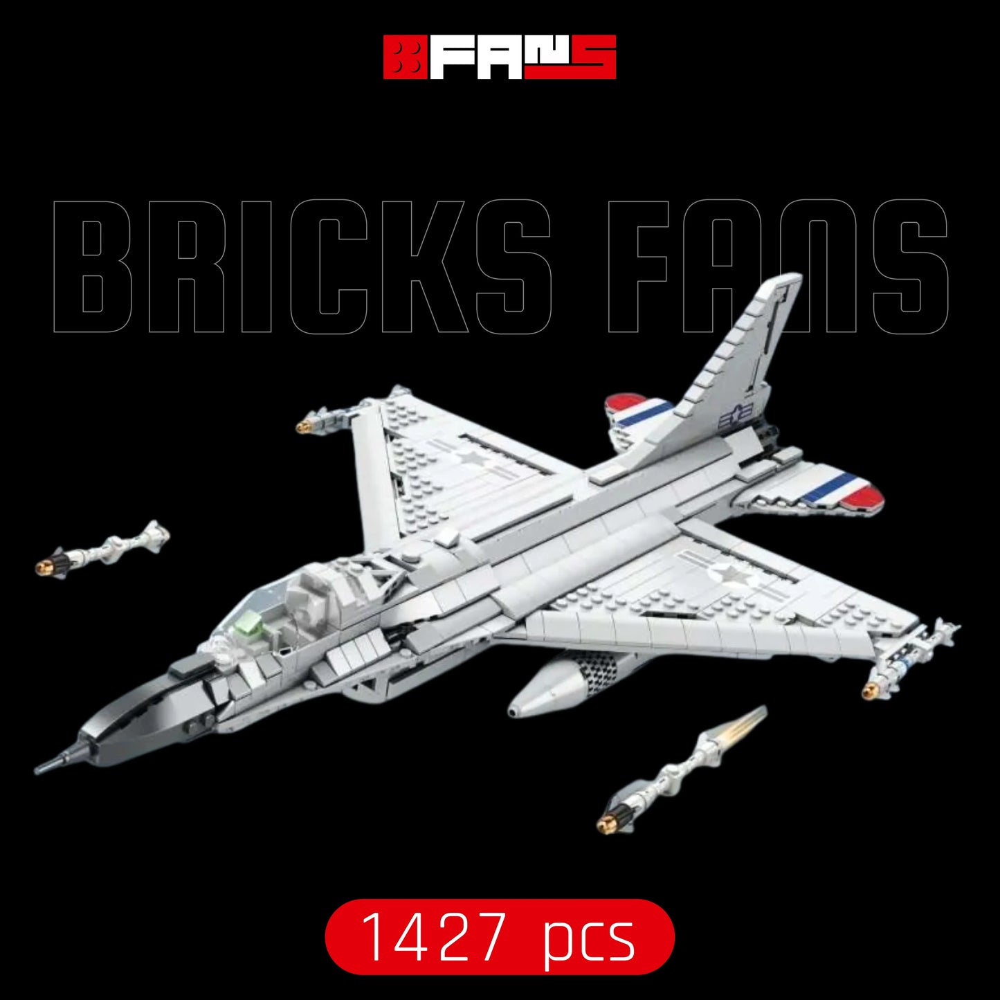 F-16 (1427 Peças)