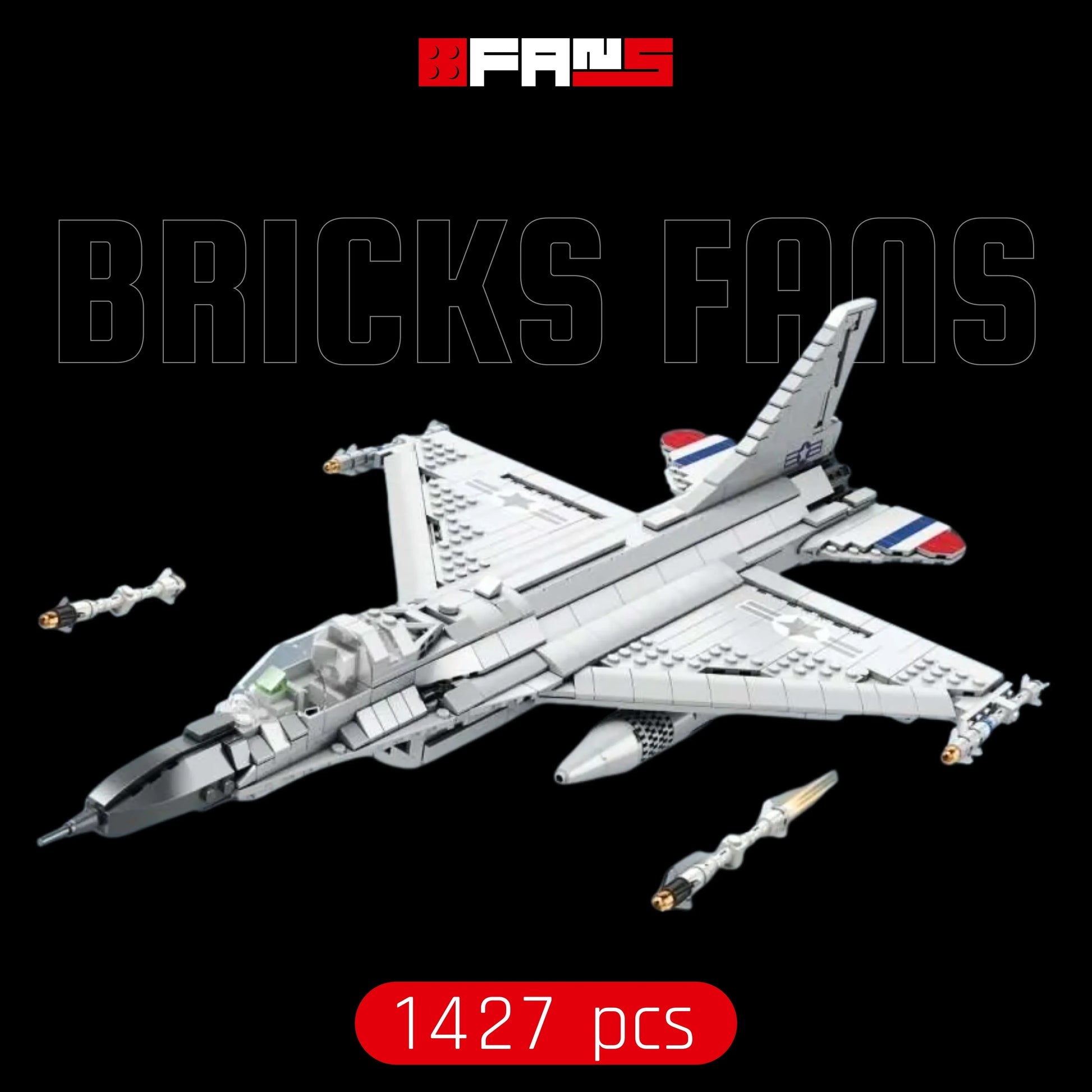 F-16 (1427 Peças)
