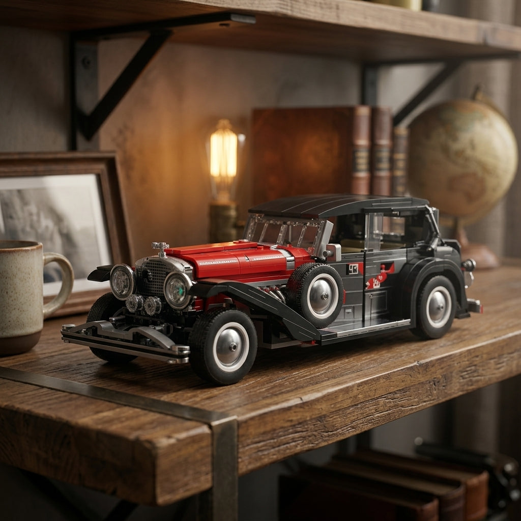 Vintage Fantom Carro - Detalhe Lateral