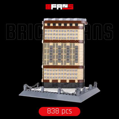 Flatiron Building - New York (838 pcs) - Bricks Fans official cover