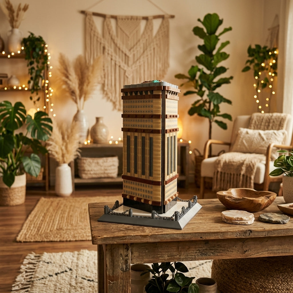Bâtiment Flatiron - New York (838 pièces) - Bâtiment Flatiron - Décor de style Boho