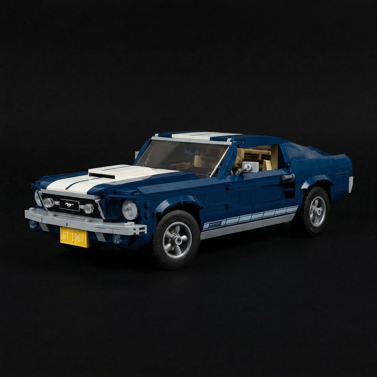 Ford Mustang (1471 деталей)