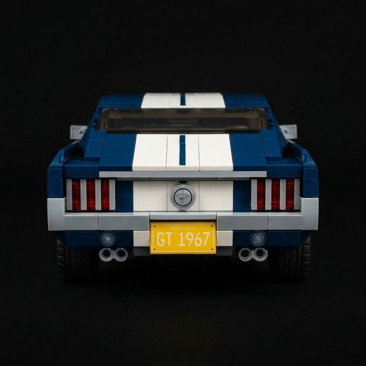 Ford Mustang (1471 деталей)