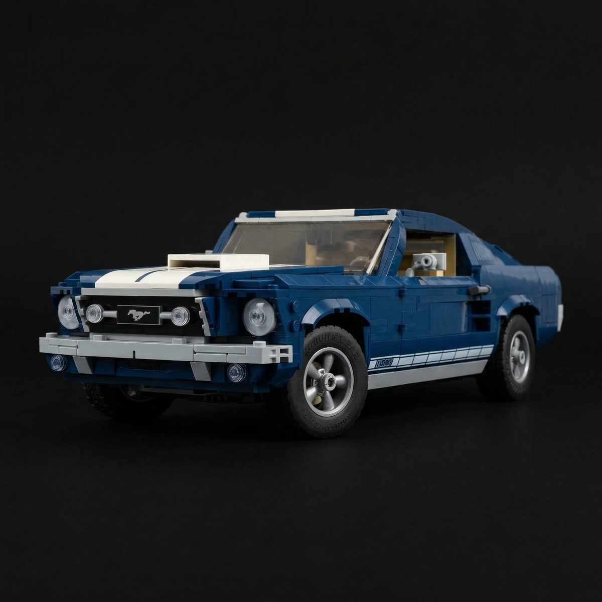 Ford Mustang (1471 деталей)