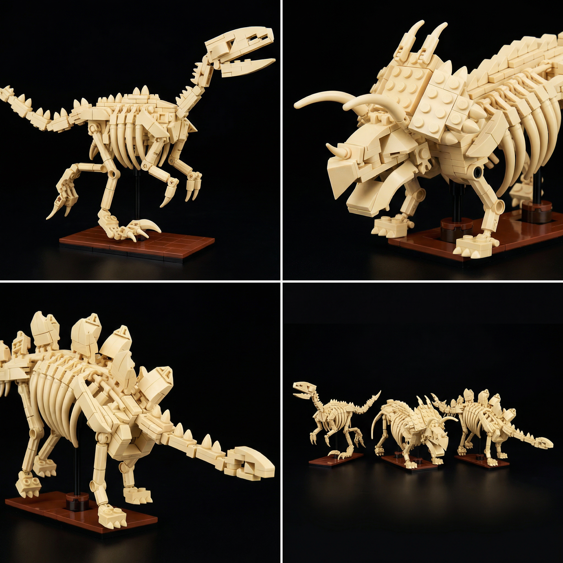 Dinosaur Skeletons 3-in-1 (825 Pcs)