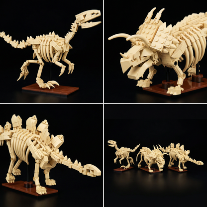 Dinosaur Skeletons 3-in-1 (825 Pcs)