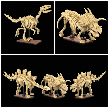 Dinosaur Skeletons 3-in-1 (825 Pcs)
