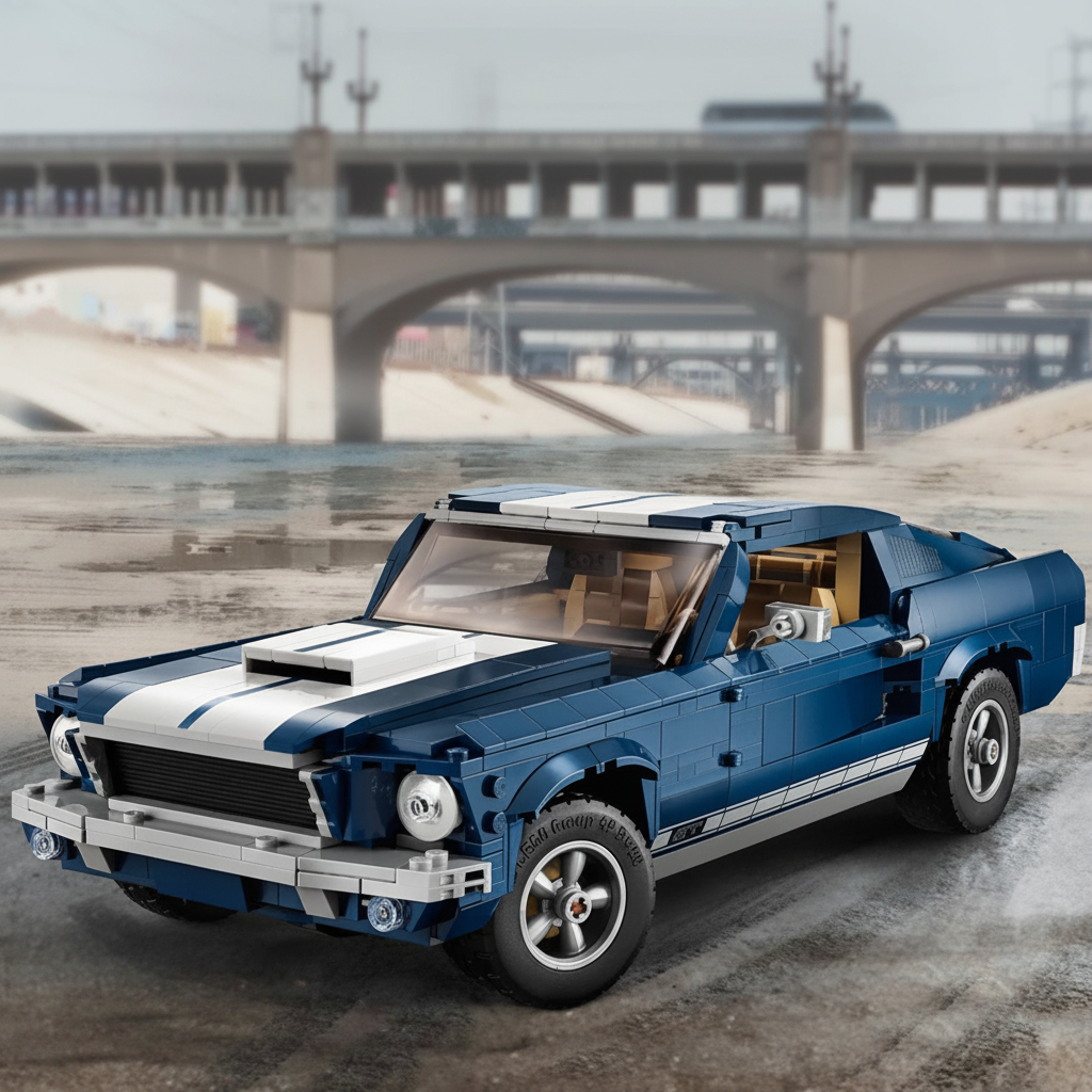 Ford Mustang (1471 деталей)