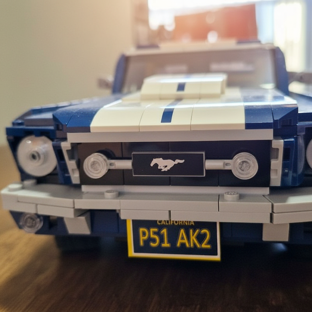 Ford Mustang (1471 деталей)