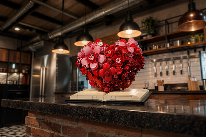 Escultura de flor romántica (768 micro-piezas) - Imagen 20