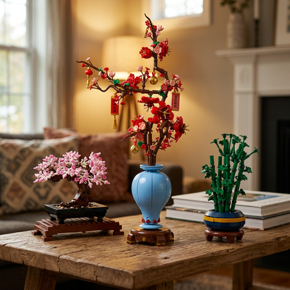 Potted Plum Blossom (547 Pcs)
