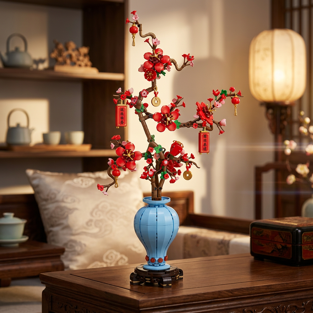 Potted Plum Blossom (547 Pcs)