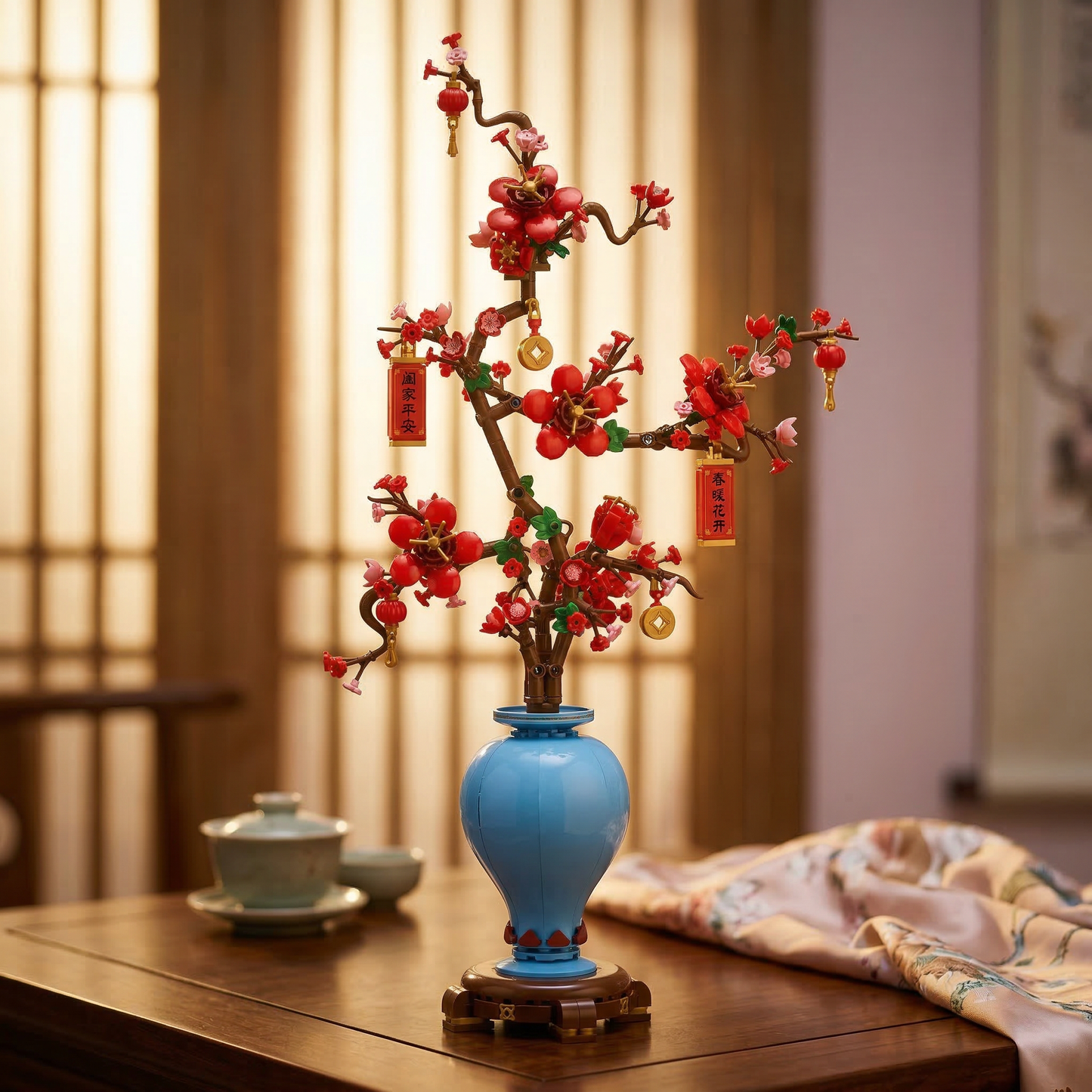 Potted Plum Blossom (547 Pcs)