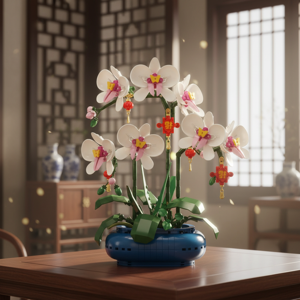 Potted Phalaenopsis Orchid (587 Pcs)