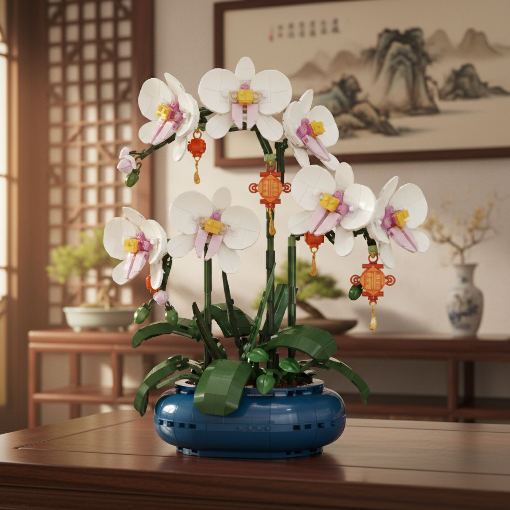 Potted Phalaenopsis Orchid (587 Pcs)