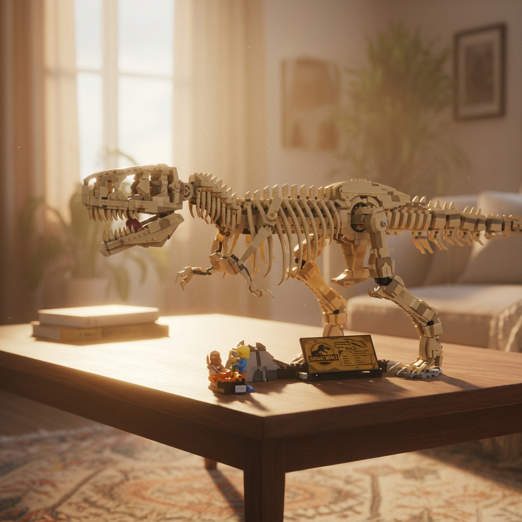 Tyrannosaurus Rex Fossil (3145 Pcs)