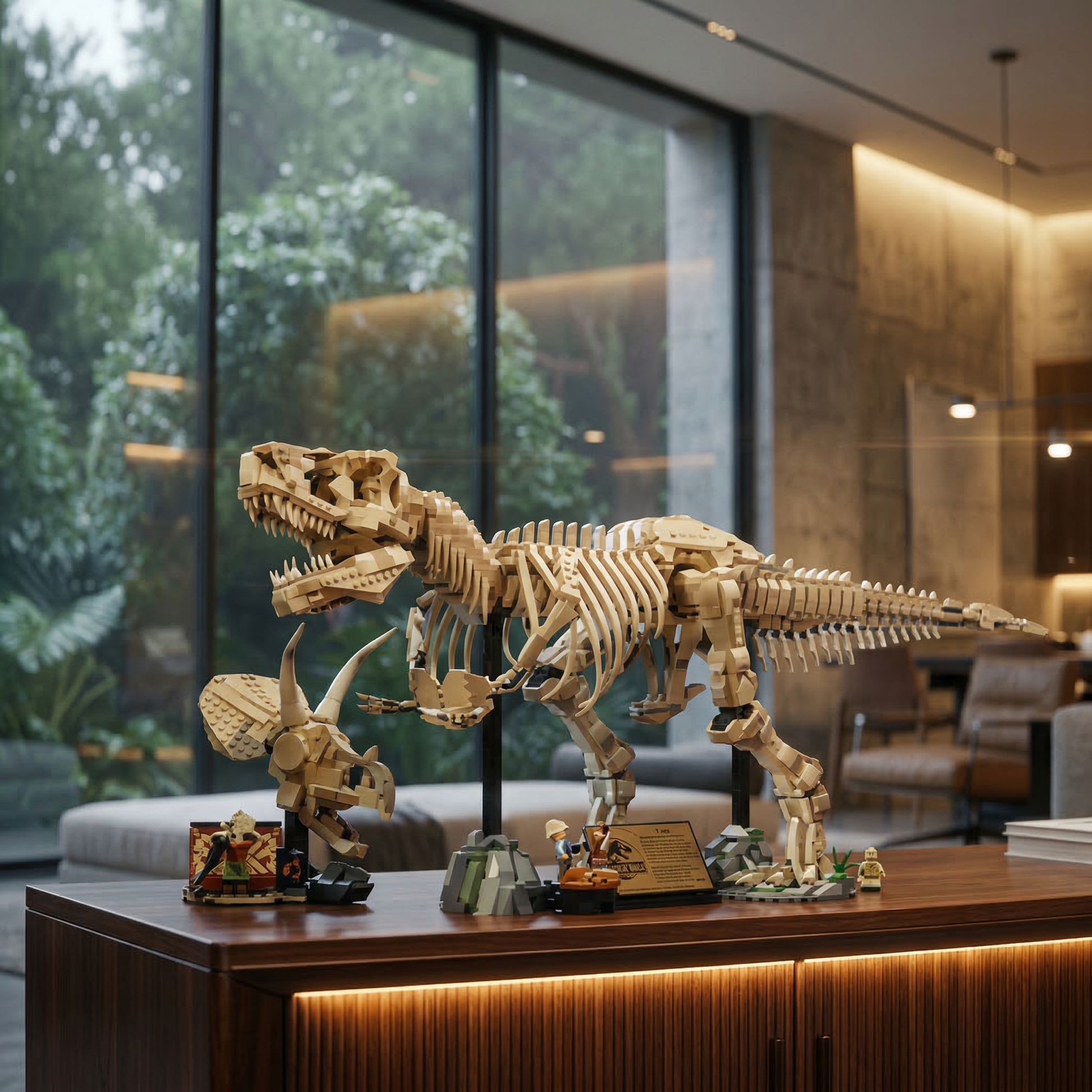 Tyrannosaurus Rex Fossil (3145 Pcs)