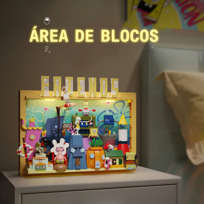 Bikini Bottom 3D Art Frame (1126 Pcs)