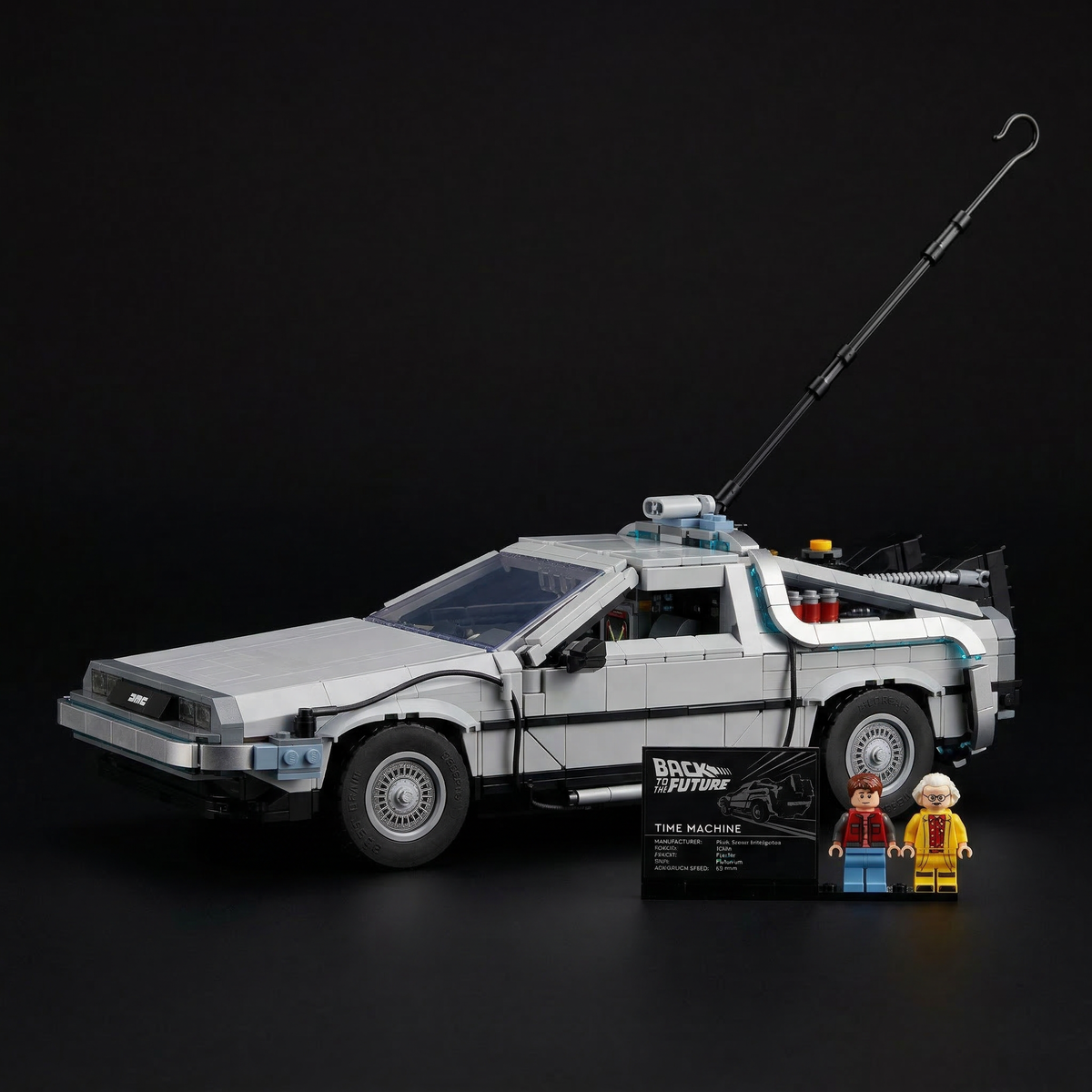 Назад в будущее - DMC DeLorean (1872 г. деталей)