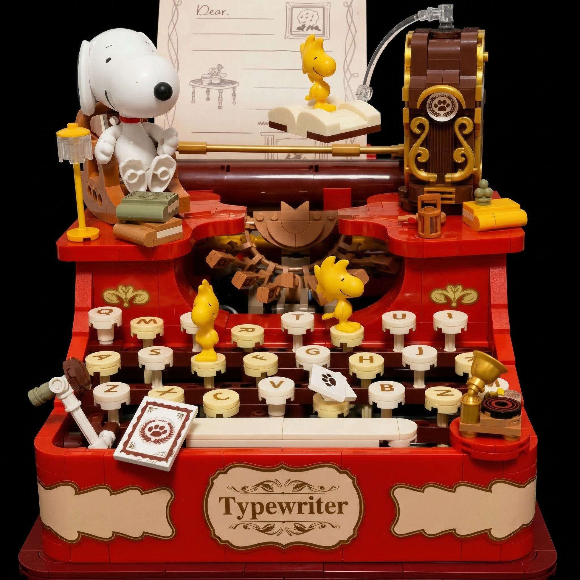 Snoopy - Typewriter (1468 Pcs)