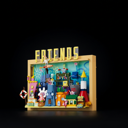 Bikini Bottom 3D Art Frame (1126 Pcs)