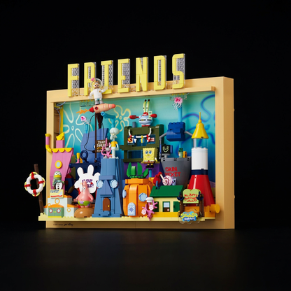Bikini Bottom 3D Art Frame (1126 Pcs)