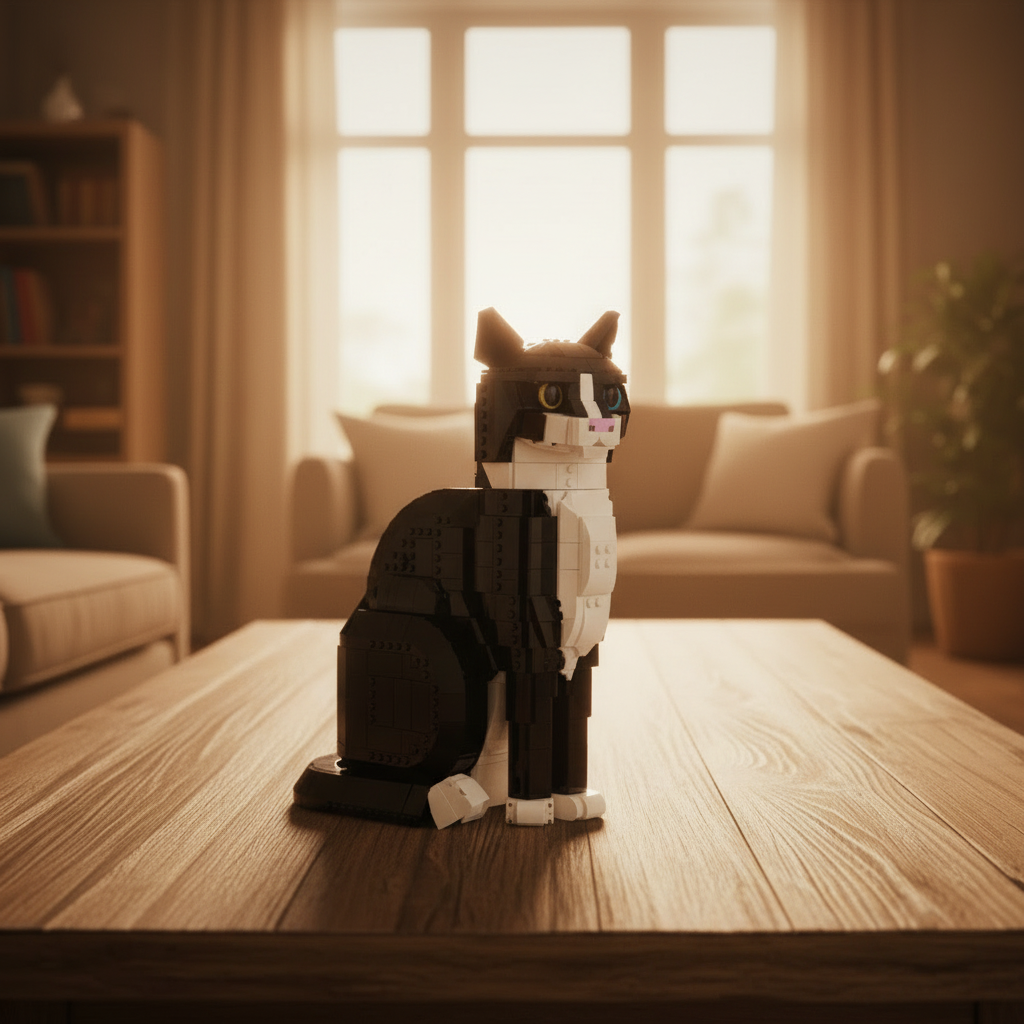 Tuxedo Cat (1710 pcs)