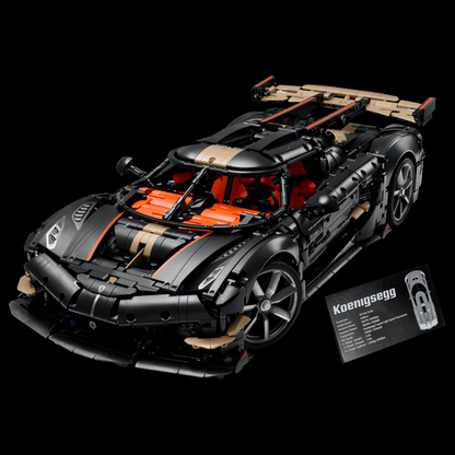 Koenigsegg Sadairs Speer-Megacar (4104 Teile) – Galeriebild 2