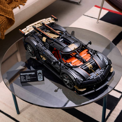 Koenigsegg Sadairs Speer-Megacar (4104 Teile) – Galeriebild 5