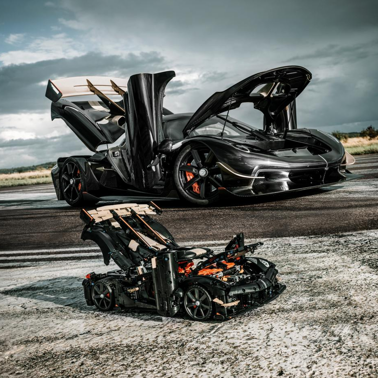 Koenigsegg Sadairs Speer-Megacar (4104 Teile) – Galeriebild 13