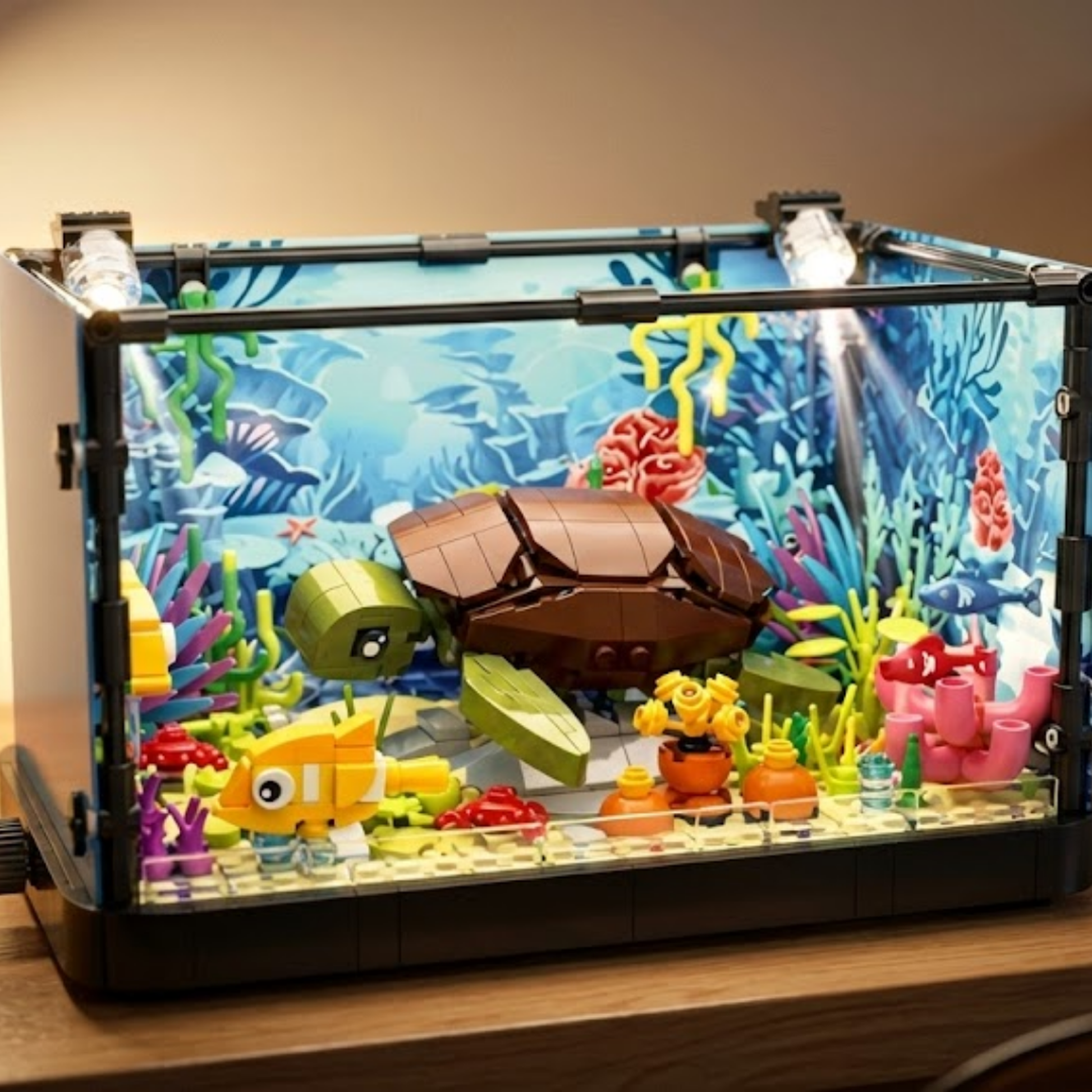 Illuminated Aquarium: Turtle (753 Pcs) gallery image 7 - 1:1