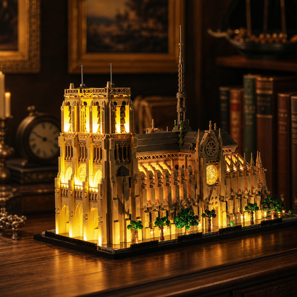 Gothic Cathedral Model, collector view