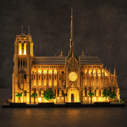 Gothic Cathedral Model, collector view