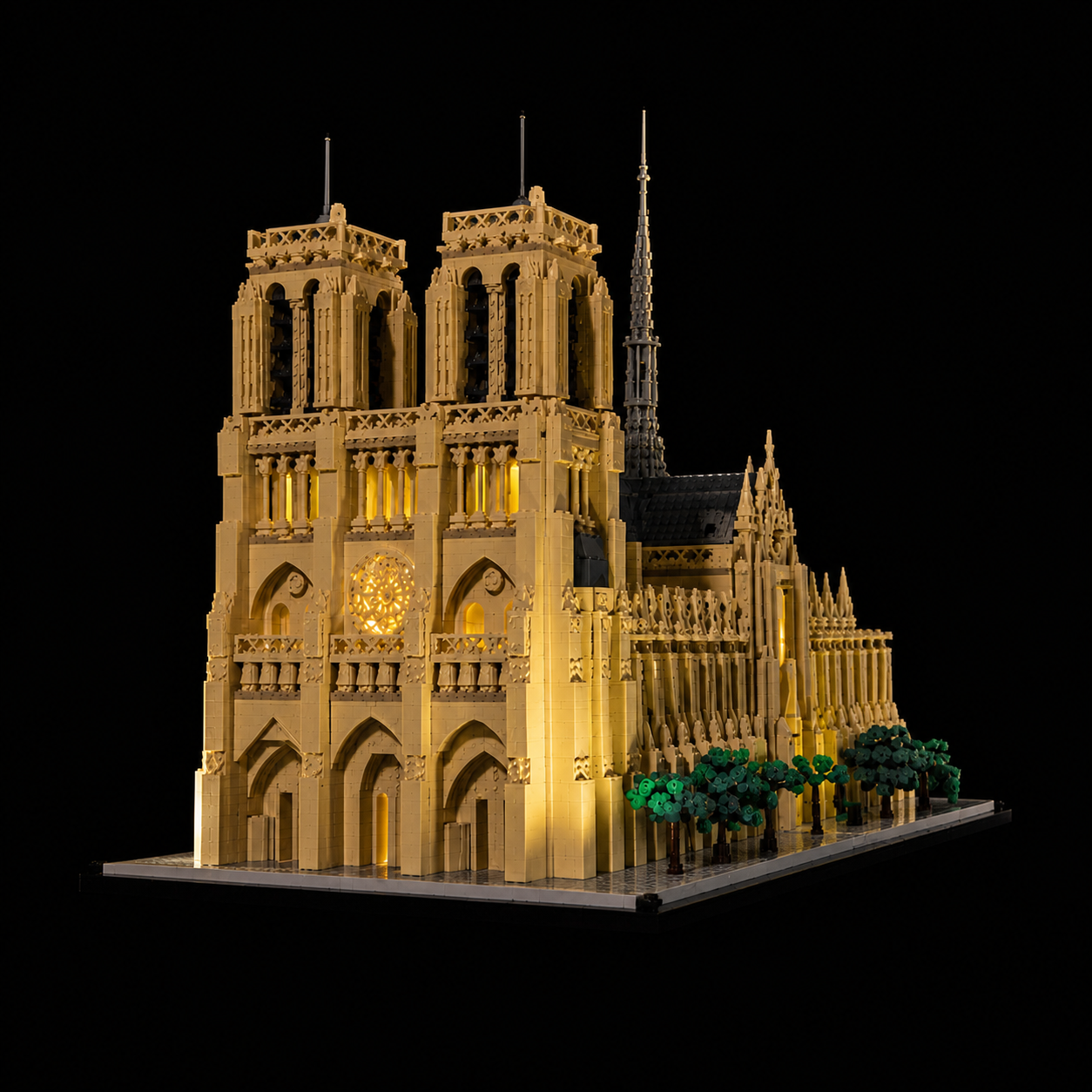 Gothic Cathedral Model, technical gallery view