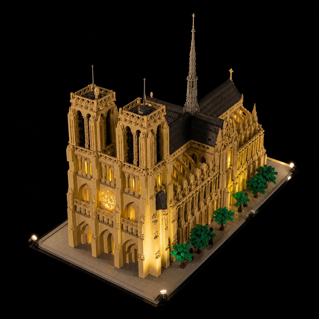 Gothic Cathedral Model, technical gallery view