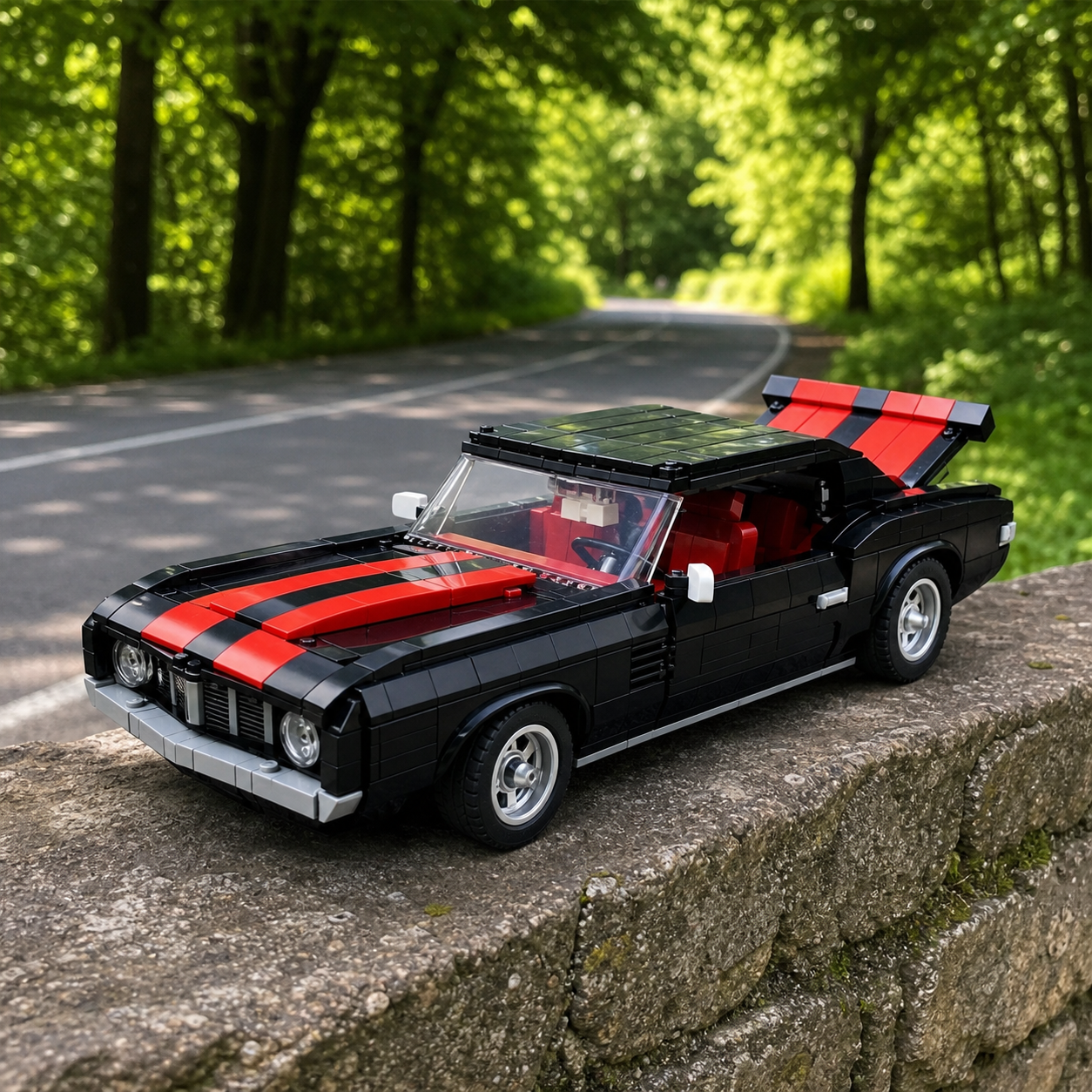 Schwarzer Sportwagen MOC (1456 Teile) | Bild 9 | sha256-bca7cd89cc52ae65