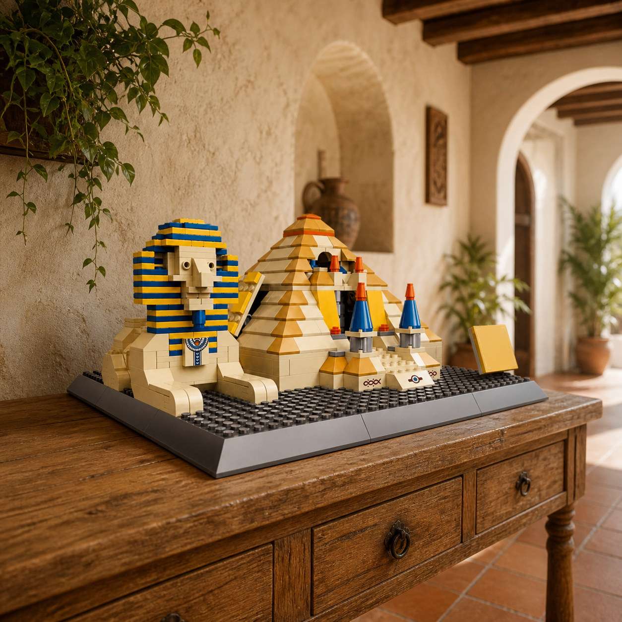 Grand Sphinx de Gizeh (643 pièces) - Ambiante 3