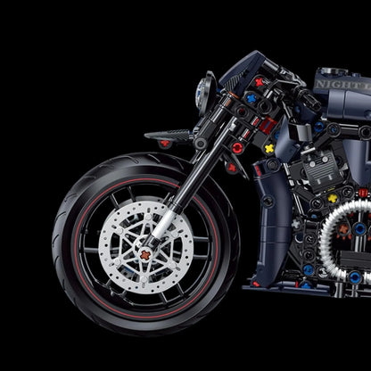 Harley Davidson Black Rod (562 peças) - Brics Craft