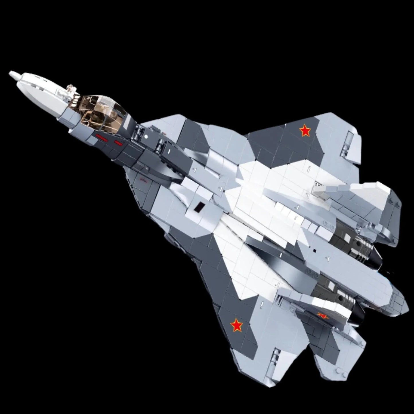 Avion de chasse SU-57 - 2-en-1 (893 pièces) - image de la galerie 2