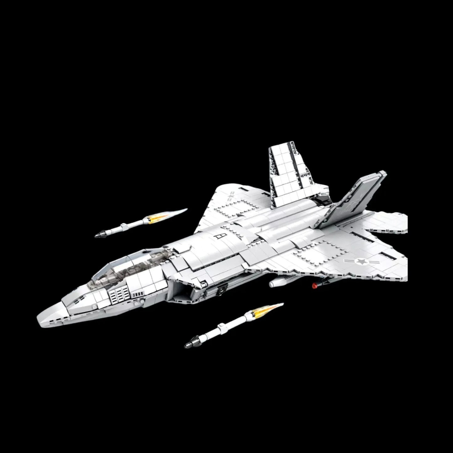 F-22-Kampfflugzeug (1837 Teile) – Galeriebild 2