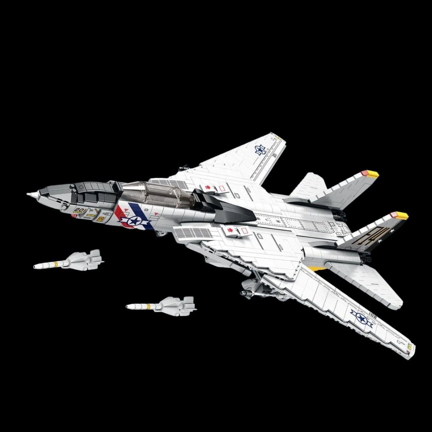 F-14-Kampfflugzeug (1600 Teile) – Galeriebild 2