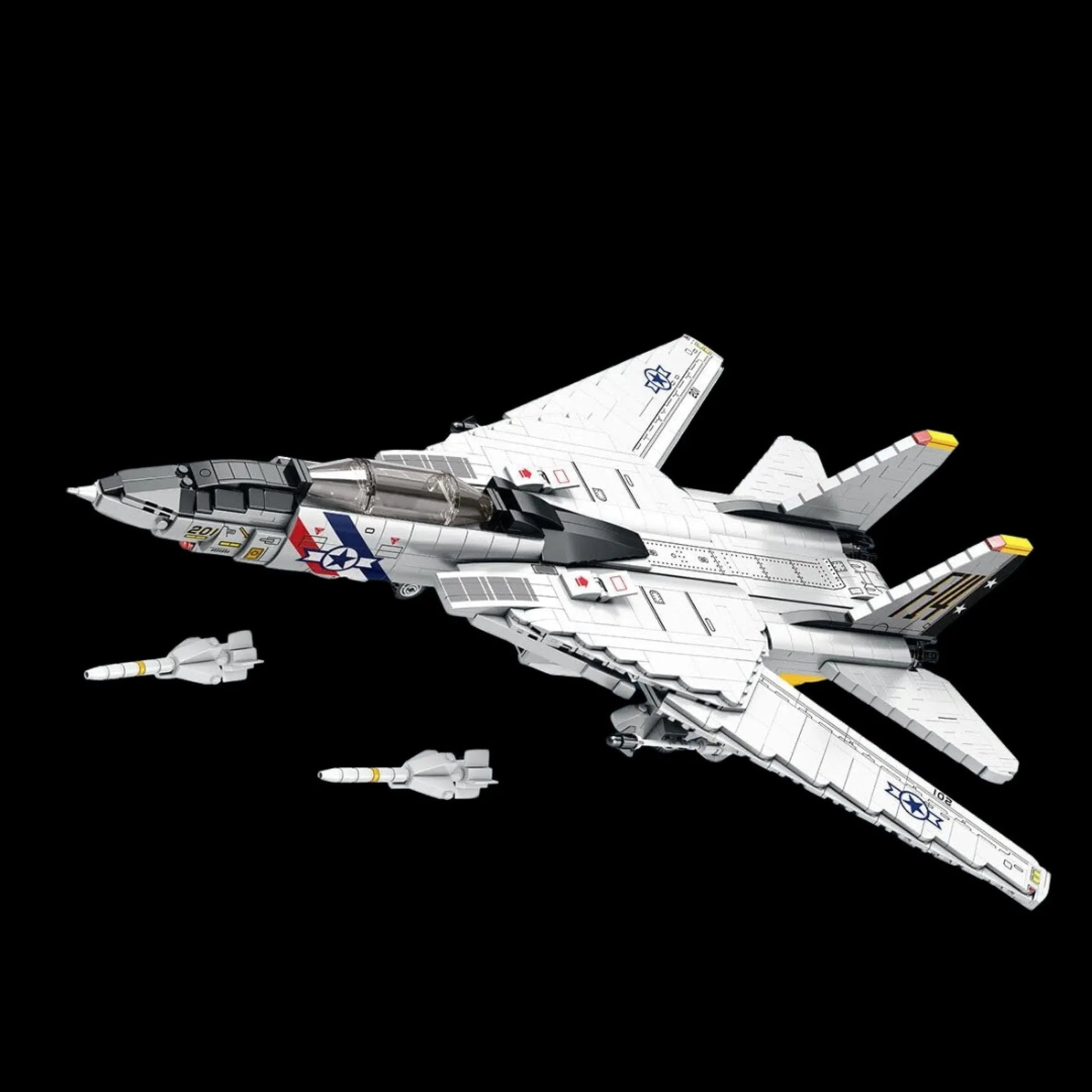 F-14-Kampfflugzeug (1600 Teile) – Galeriebild 2