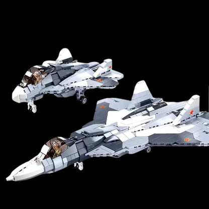Avion de chasse SU-57 - 2-en-1 (893 pièces) - image de la galerie 3