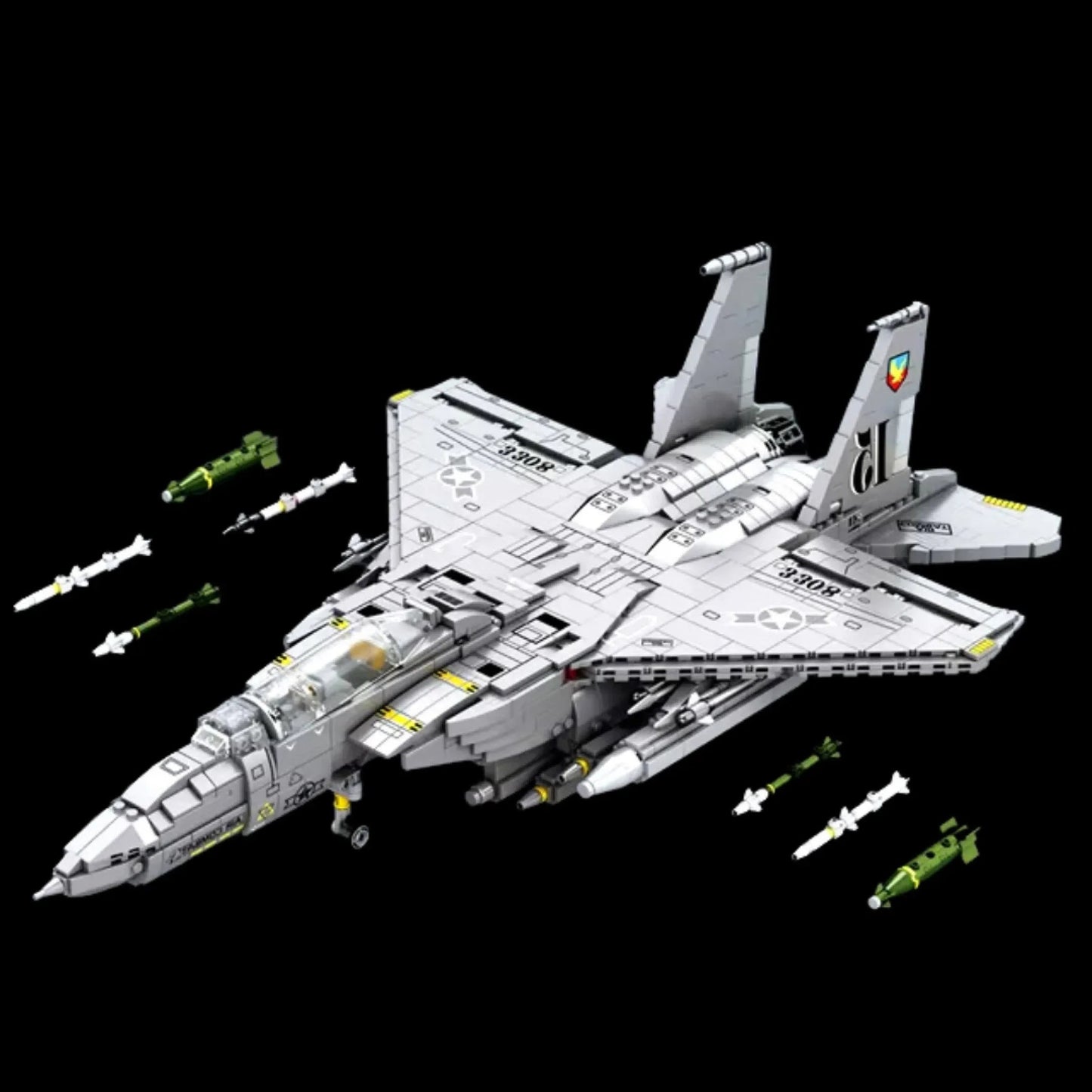 Avion de chasse F-15E (2216 pièces) - image de la galerie 3