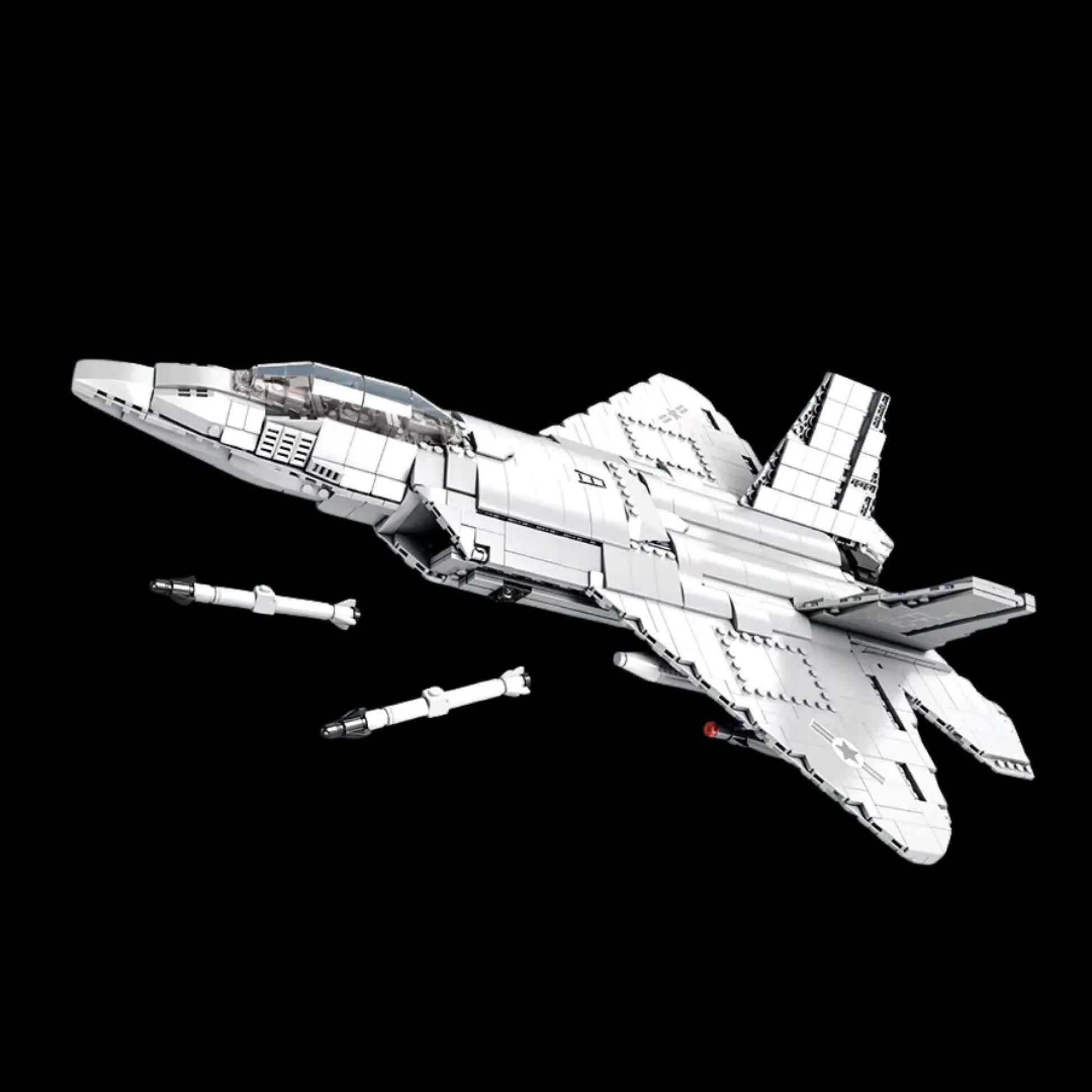 F-22-Kampfflugzeug (1837 Teile) – Galeriebild 3