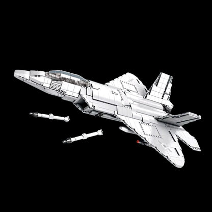 F-22-Kampfflugzeug (1837 Teile) – Galeriebild 3