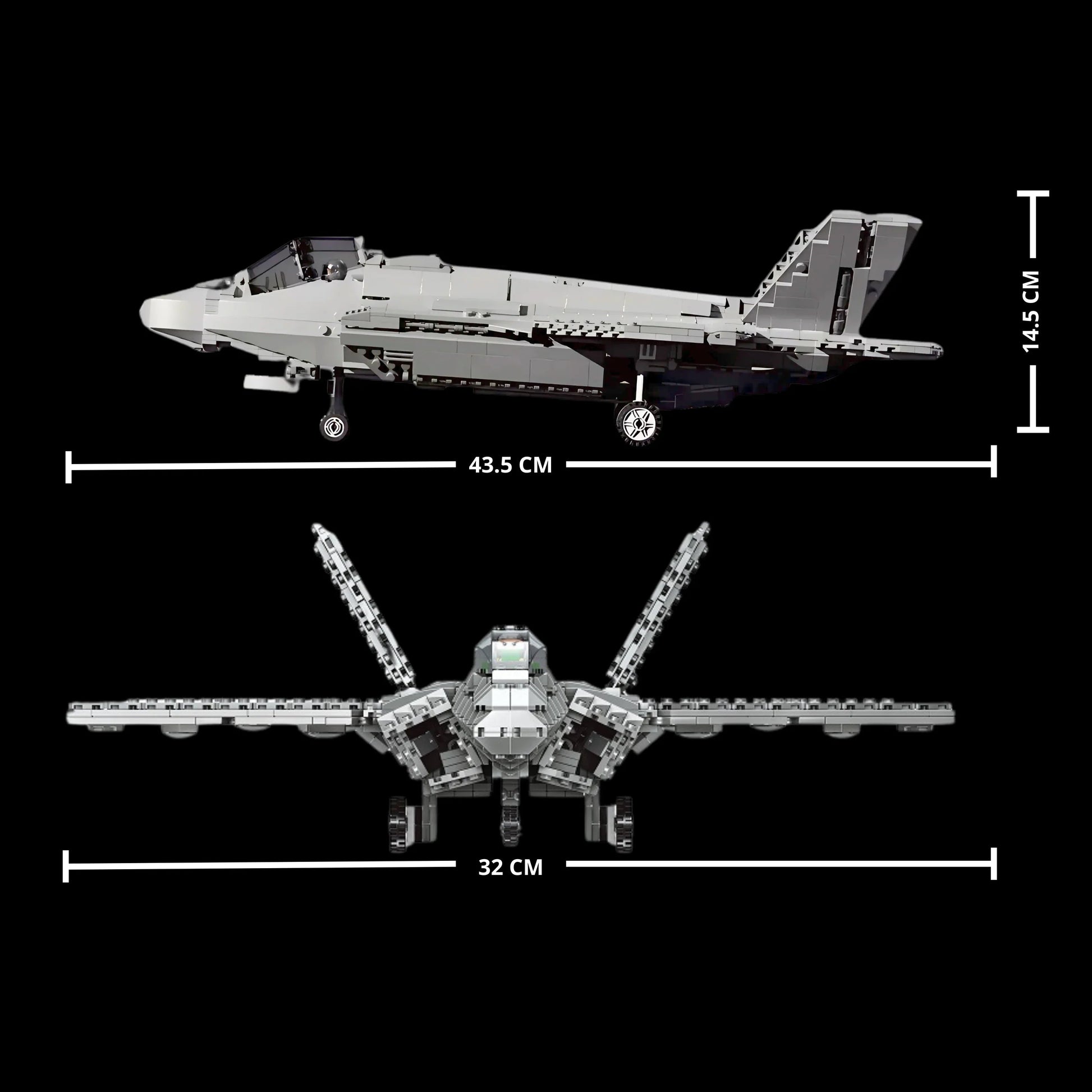 Avion de chasse F-35 (1600 pièces) - image de la galerie 4