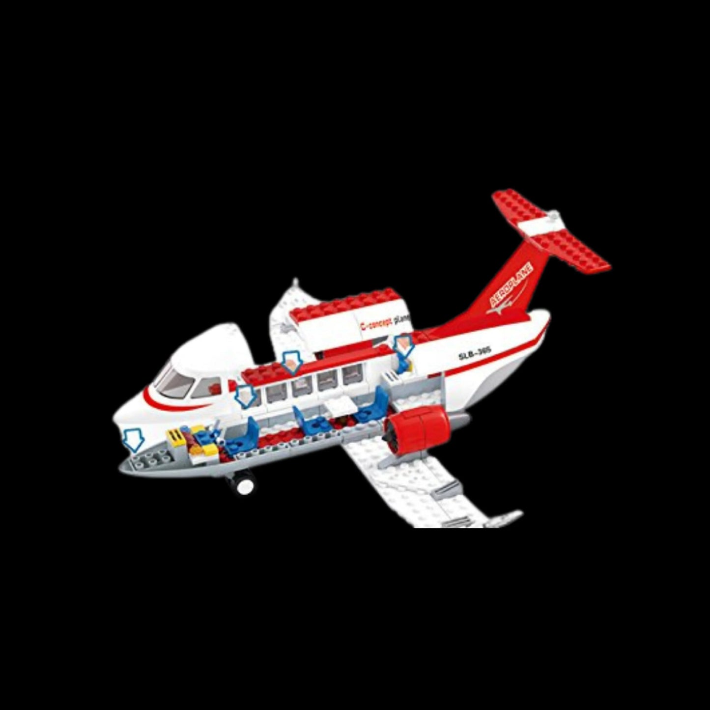 Avion (275 pièces) - image de la galerie 4
